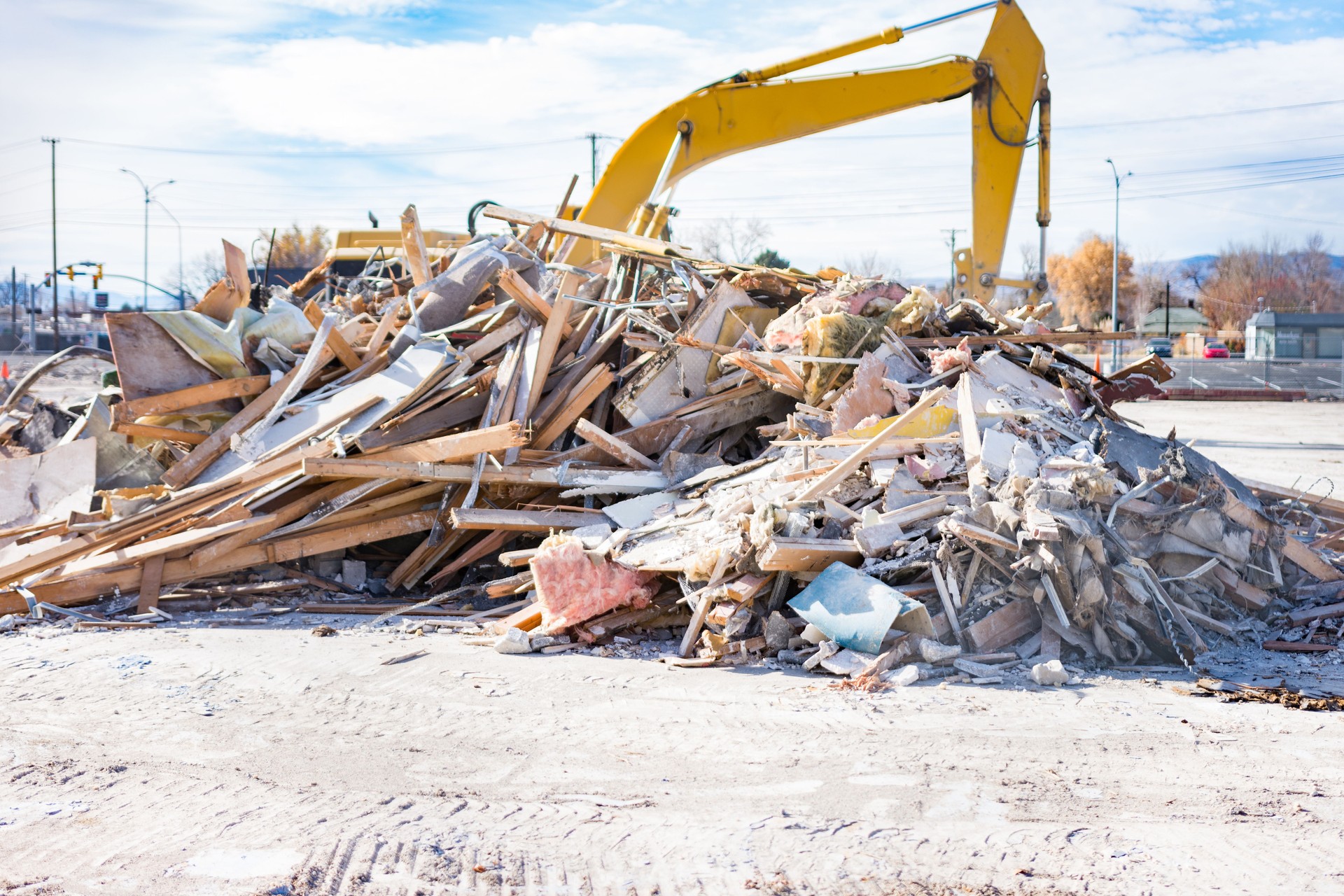 Demolition zone